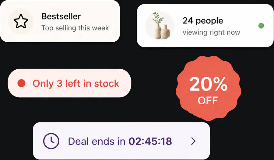 Sales increaser ecommerce feature preview